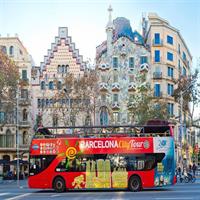 Barcelona City Tour Hop-On Hop-Off and Aquarium