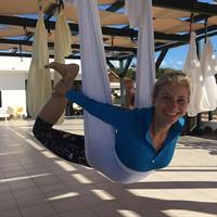 Aerial Yoga Experience in Maspalomas, Spain