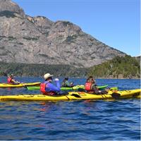 Half a day of kayaking on Lake Moreno in private service