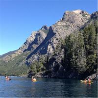 Half a day of kayaking on the Nahuel Huapi lake in private service