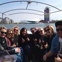 Amsterdam 2-hour Private Canal Cruise with Live Guide and Drinks