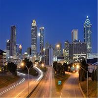 City Lights Atlanta Night-Time Tour with Photos &amp; Dinner Stop
