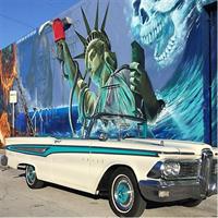 2H Private Classic Car Tour Miami Beach &amp; Wynwood