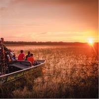 1-Hour Sunset Airboat Ride near Orlando