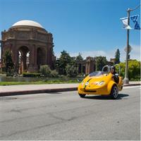 4-Hour Painted Ladies and Haight-Ashbury GoCar Tour