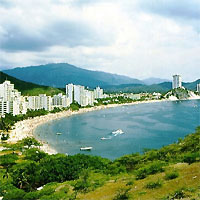 View of Bogota - Medellin - Santa Marta by Air