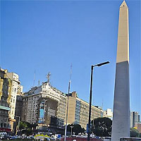 View of Buenos Aires - El Calafate - Iguazu Falls (Argentina) by Air