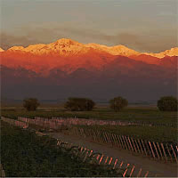 View of Buenos Aires - Neuquen - Mendoza by Air