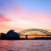 View of Sydney - Melbourne - Adelaide by Air