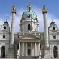 View of Vienna and Bucharest by Air