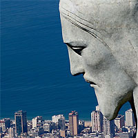 View of Sao Paulo - Rio de Janeiro - Buenos Aires - Santiago by Air