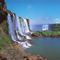 Brazilian Falls, Bird Park and Itaipu Dam from Foz do Iguassu