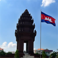 View of Siem Reap - Phnom Penh - Sihanoukville - Phnom Penh with Private Transfers