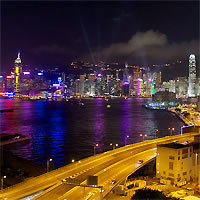 View of Hong Kong - Bali - Cairns by Air