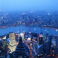 View of Beijing - Shanghai - Tokyo by Air