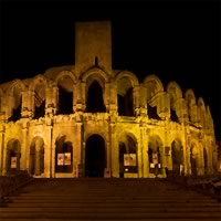 View of Paris and Arles by Train