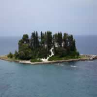 View of Corfu - Athens - Santorini by Air