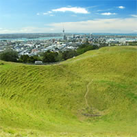 View of Sydney - Melbourne - Auckland by Air