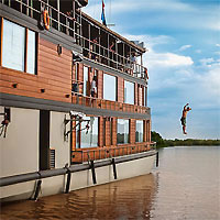 View of Amazon Cruise (MV Delfin III) - Cuzco