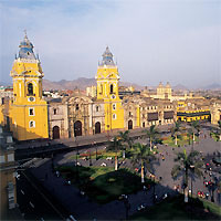 View of Lima - Cuzco - Buenos Aires by Air