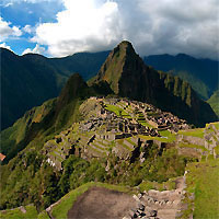 View of Cuzco - Lima - Rio de Janeiro by Air with Machu Picchu