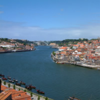 View of Paris and Porto by Air