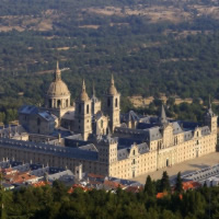 Escorial Monastery and the Valley of the Fallen from Madrid