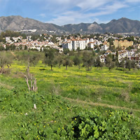 View of Mijas (Costa del Sol) Getaway with Rental Car