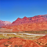 View of Cuzco - Lima - Buenos Aires - Salta by Air
