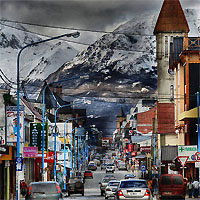 View of Buenos Aires - Puerto Madryn - Ushuaia by Air