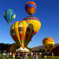 View of Melbourne and Fiji (Coral Coast) by Air