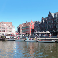 40-Minute Guided boat trip in medieval Ghent