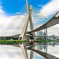 View of Rio de Janeiro - Sao Paulo - Iguassu Falls (Brazil) - Buenos Aires by Air