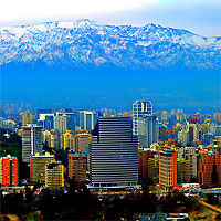 View of Cuzco - Lima - Santiago - Easter Island by Air