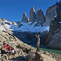 View of Santiago - Puerto Natales with Torres del Paine Tour