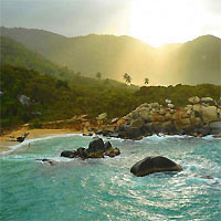 View of Panama City - Bogota - Tayrona National Park