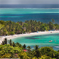 View of Bogota - San Andres Island - Panama City by Air
