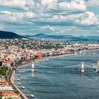 View of Belgrade - Budapest - Bratislava: Chauffeured Collection