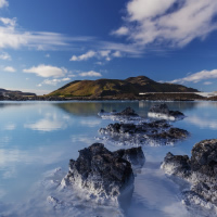 View of Paris and Reykjavik by Air
