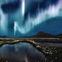 View of Amsterdam and Reykjavik by Air