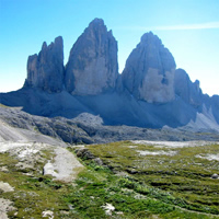 The most famous sledge slope in the Dolomites and a panoramic tour by car
