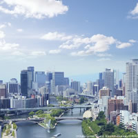 View of Tokyo - Osaka - Sapporo by Air