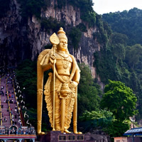 Batu Caves and Malaysian Crafts Tour from Kuala Lumpur
