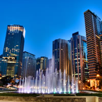 View of Kuala Lumpur and Bali by Air