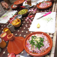 View of Marrakech and Lisbon for Foodies