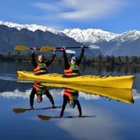 Small-Group Kayak Adventure from Franz Josef Glacier