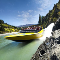 60 Minute Jet Boat Ride on the Kawarau and Shotover Rivers