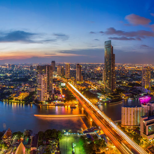 Bangkok and Bali by Air